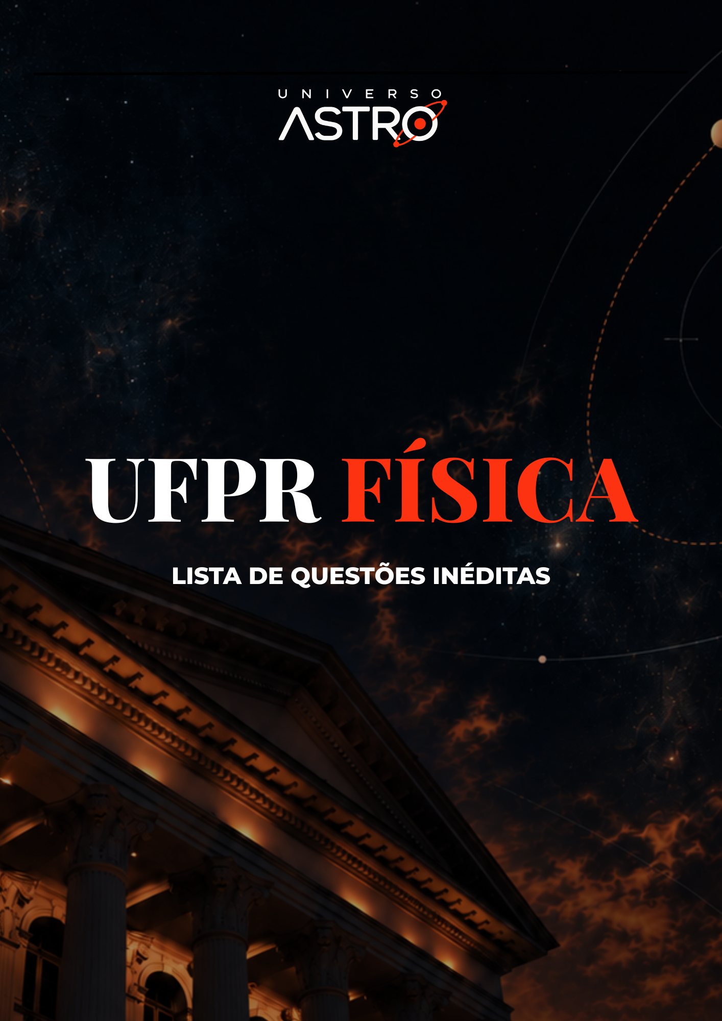 Capa do Material UFPR de Física do professor André Astro